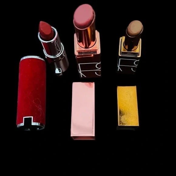 New Makeup Lip LOT 18 Piece Givenchy Nars Armani Aucoin Runway Bare Minerals